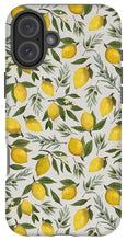 Load image into Gallery viewer, Olive and Lemon Pattern - Phone Case