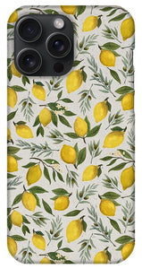 Olive and Lemon Pattern - Phone Case