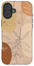 Load image into Gallery viewer, Orange Abstract Desert Pattern - Phone Case