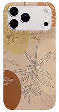 Load image into Gallery viewer, Orange Abstract Desert Pattern - Phone Case