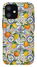 Load image into Gallery viewer, Orange and Lemon Tile Pattern - Phone Case