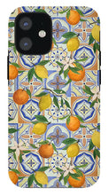 Load image into Gallery viewer, Orange and Lemon Tile Pattern - Phone Case