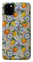 Load image into Gallery viewer, Orange and Lemon Tile Pattern - Phone Case