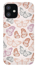 Load image into Gallery viewer, Orange and Pink Butterfly Pattern - Phone Case