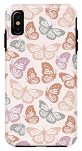 Load image into Gallery viewer, Orange and Pink Butterfly Pattern - Phone Case