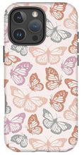 Load image into Gallery viewer, Orange and Pink Butterfly Pattern - Phone Case