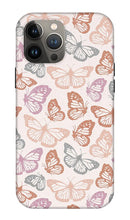 Load image into Gallery viewer, Orange and Pink Butterfly Pattern - Phone Case