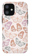 Load image into Gallery viewer, Orange and Pink Butterfly Pattern - Phone Case