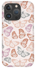 Load image into Gallery viewer, Orange and Pink Butterfly Pattern - Phone Case