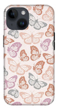 Load image into Gallery viewer, Orange and Pink Butterfly Pattern - Phone Case