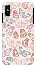 Load image into Gallery viewer, Orange and Pink Butterfly Pattern - Phone Case