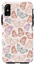 Load image into Gallery viewer, Orange and Pink Butterfly Pattern - Phone Case
