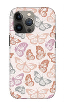Load image into Gallery viewer, Orange and Pink Butterfly Pattern - Phone Case