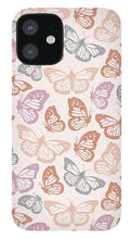 Load image into Gallery viewer, Orange and Pink Butterfly Pattern - Phone Case