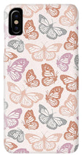 Load image into Gallery viewer, Orange and Pink Butterfly Pattern - Phone Case