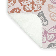 Load image into Gallery viewer, Orange and Pink Butterfly Pattern - Blanket