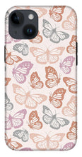 Load image into Gallery viewer, Orange and Pink Butterfly Pattern - Phone Case