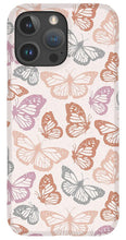 Load image into Gallery viewer, Orange and Pink Butterfly Pattern - Phone Case