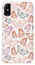 Load image into Gallery viewer, Orange and Pink Butterfly Pattern - Phone Case