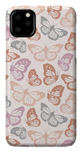 Load image into Gallery viewer, Orange and Pink Butterfly Pattern - Phone Case