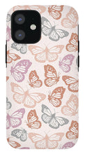 Load image into Gallery viewer, Orange and Pink Butterfly Pattern - Phone Case