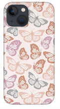 Load image into Gallery viewer, Orange and Pink Butterfly Pattern - Phone Case