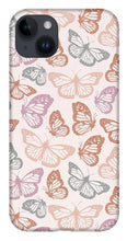Load image into Gallery viewer, Orange and Pink Butterfly Pattern - Phone Case