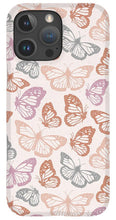Load image into Gallery viewer, Orange and Pink Butterfly Pattern - Phone Case