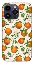 Load image into Gallery viewer, Orange Blossom Pattern - Phone Case