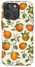 Load image into Gallery viewer, Orange Blossom Pattern - Phone Case
