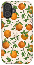 Load image into Gallery viewer, Orange Blossom Pattern - Phone Case