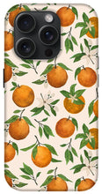 Load image into Gallery viewer, Orange Blossom Pattern - Phone Case