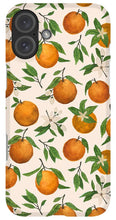 Load image into Gallery viewer, Orange Blossom Pattern - Phone Case