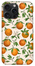 Load image into Gallery viewer, Orange Blossom Pattern - Phone Case