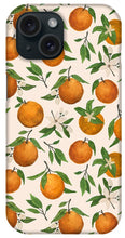 Load image into Gallery viewer, Orange Blossom Pattern - Phone Case
