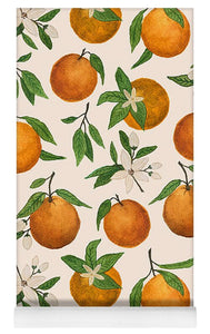 Orange Blossom Pattern - Yoga Mat
