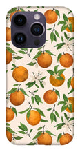 Load image into Gallery viewer, Orange Blossom Pattern - Phone Case
