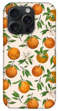 Load image into Gallery viewer, Orange Blossom Pattern - Phone Case