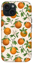 Load image into Gallery viewer, Orange Blossom Pattern - Phone Case
