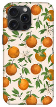 Load image into Gallery viewer, Orange Blossom Pattern - Phone Case