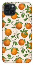 Load image into Gallery viewer, Orange Blossom Pattern - Phone Case