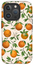 Load image into Gallery viewer, Orange Blossom Pattern - Phone Case