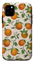 Load image into Gallery viewer, Orange Blossom Pattern - Phone Case