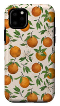 Load image into Gallery viewer, Orange Blossom Pattern - Phone Case