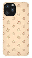 Load image into Gallery viewer, Orange Pumpkin Pattern - Phone Case