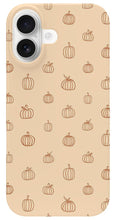 Load image into Gallery viewer, Orange Pumpkin Pattern - Phone Case