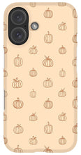 Load image into Gallery viewer, Orange Pumpkin Pattern - Phone Case