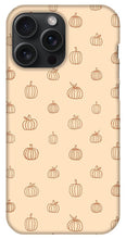 Load image into Gallery viewer, Orange Pumpkin Pattern - Phone Case