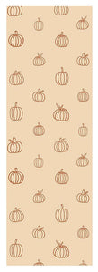 Orange Pumpkin Pattern - Yoga Mat