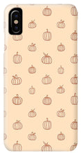 Load image into Gallery viewer, Orange Pumpkin Pattern - Phone Case